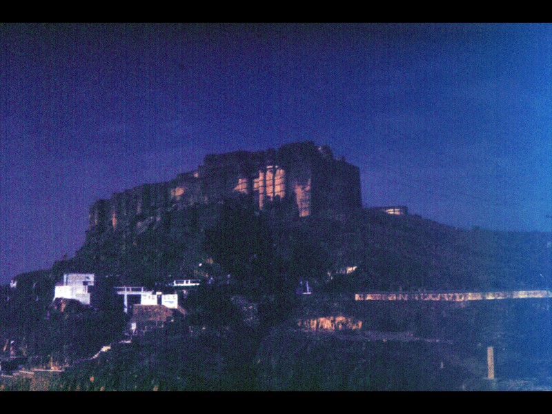 Fortezza Mehrangarh fatta costruire da Rao Jodha